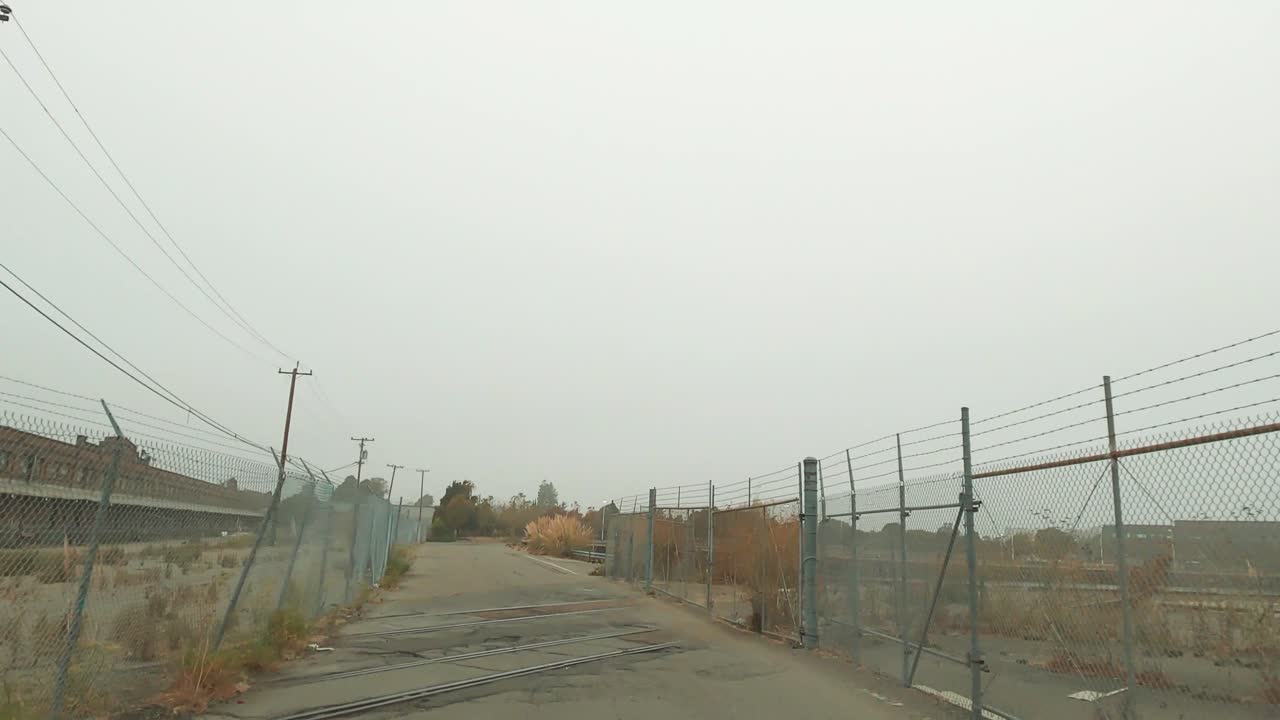 A very rough road is smoothed out by a GoPro Hero8 camera.