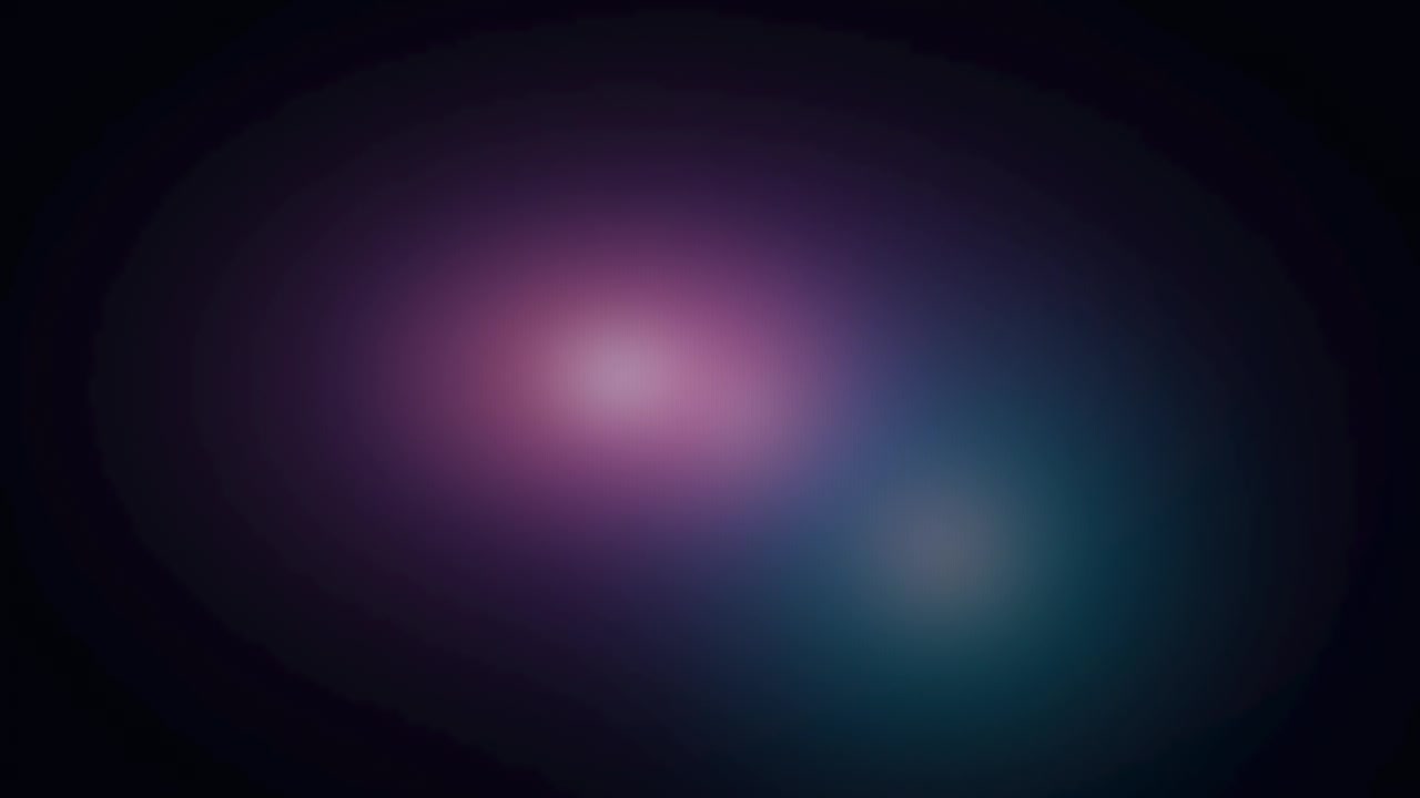 Abstract Background with Soft Glowing Purple and Blue Light Orbs