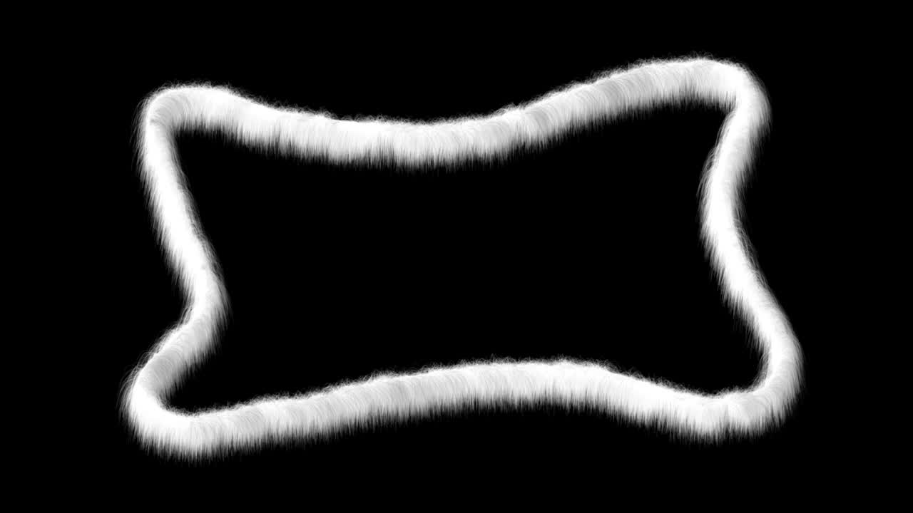 Plush Frame - Table, frame for media on alpha