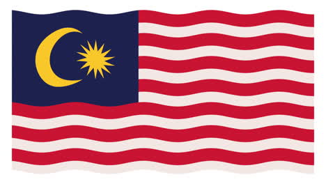 flag of malaysia