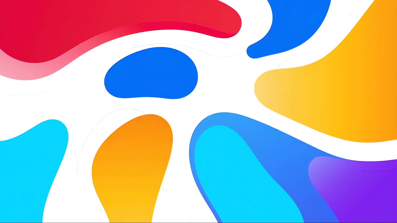 Sfondo Animato Astratto e Colorato 4K
