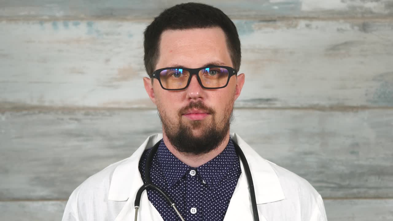 Retrato de um médico