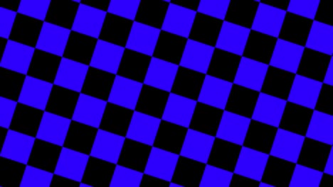 design black and blue checkered rotating.