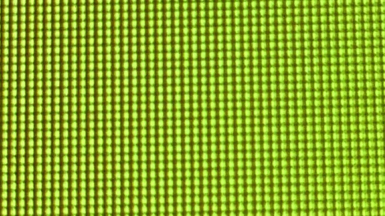 Green pixel grid pattern