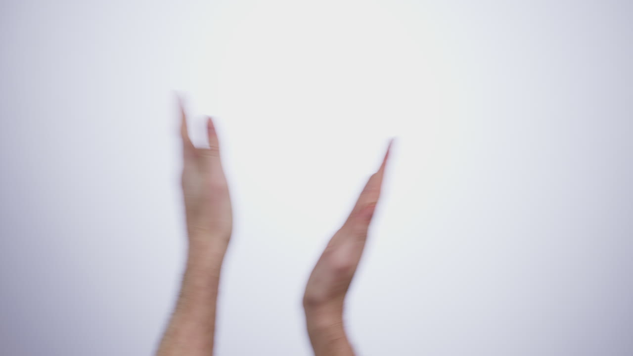 Hands, applause and support