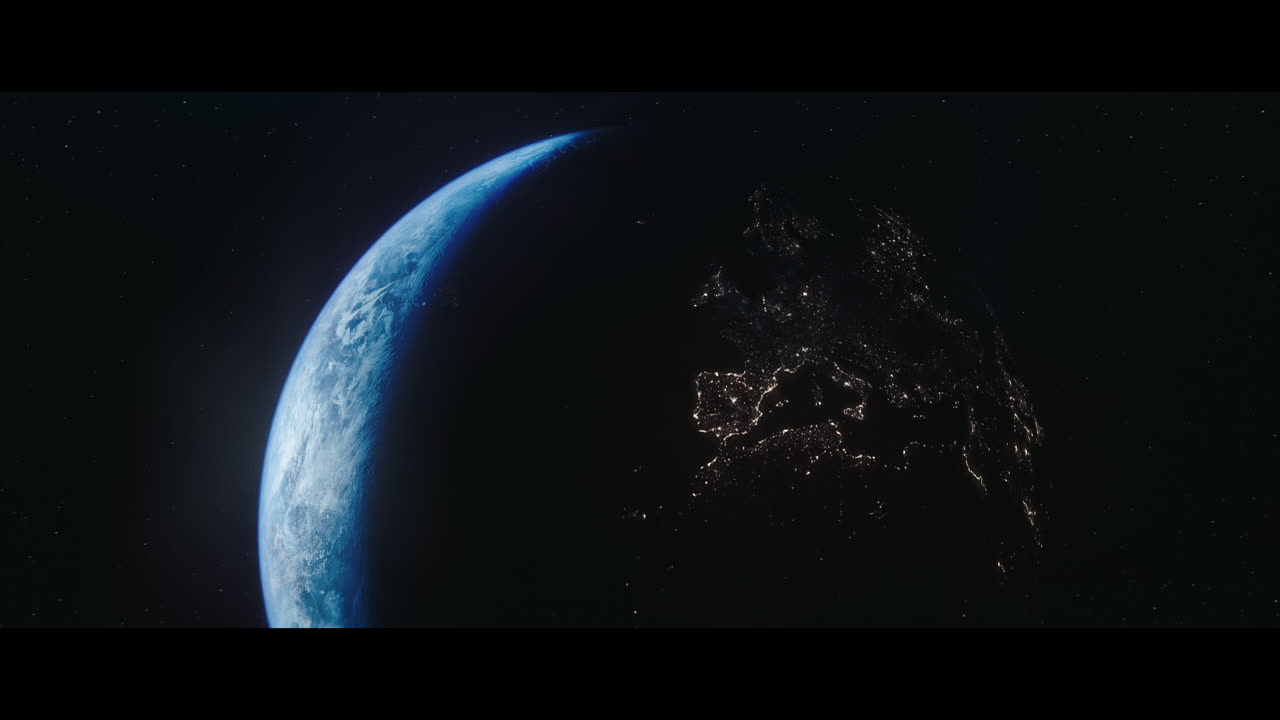 우주 에서 볼 수 있는 지구