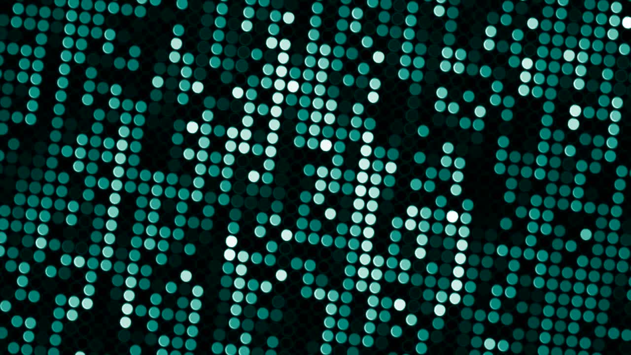 Abstract Teal Dot Pattern