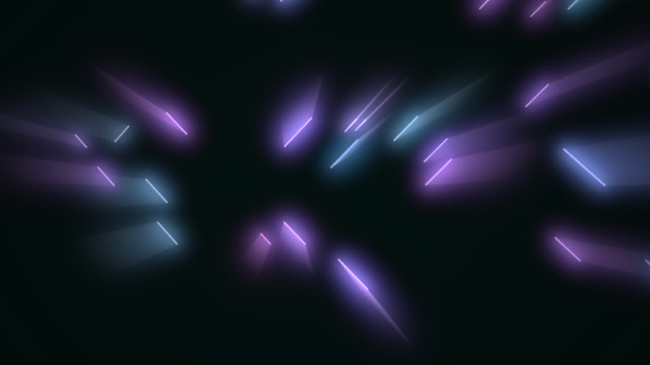 líneas de neón coloridas en movimiento con fondo abstracto 8