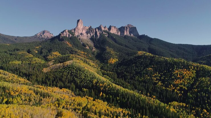 Autunno a Owl Creek Pass, Colorado.