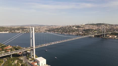 Vista-Aérea-Del-Puente-De-Estambul