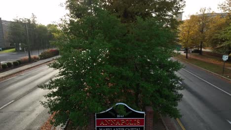 bienvenido al cartel de annapolis maryland