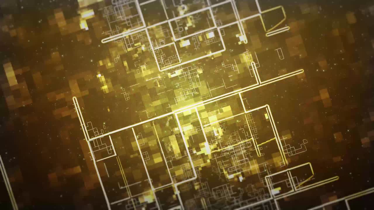 디지털 테크놀로지 스타일 효과 배경