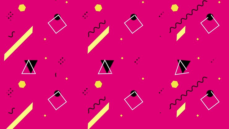 Planos de fundo geométricos abstratos: modelo de vídeo personalizável e editável