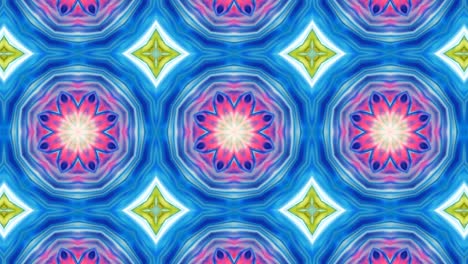 movimiento de fondo de kaleidoscopio abstractamente colorido