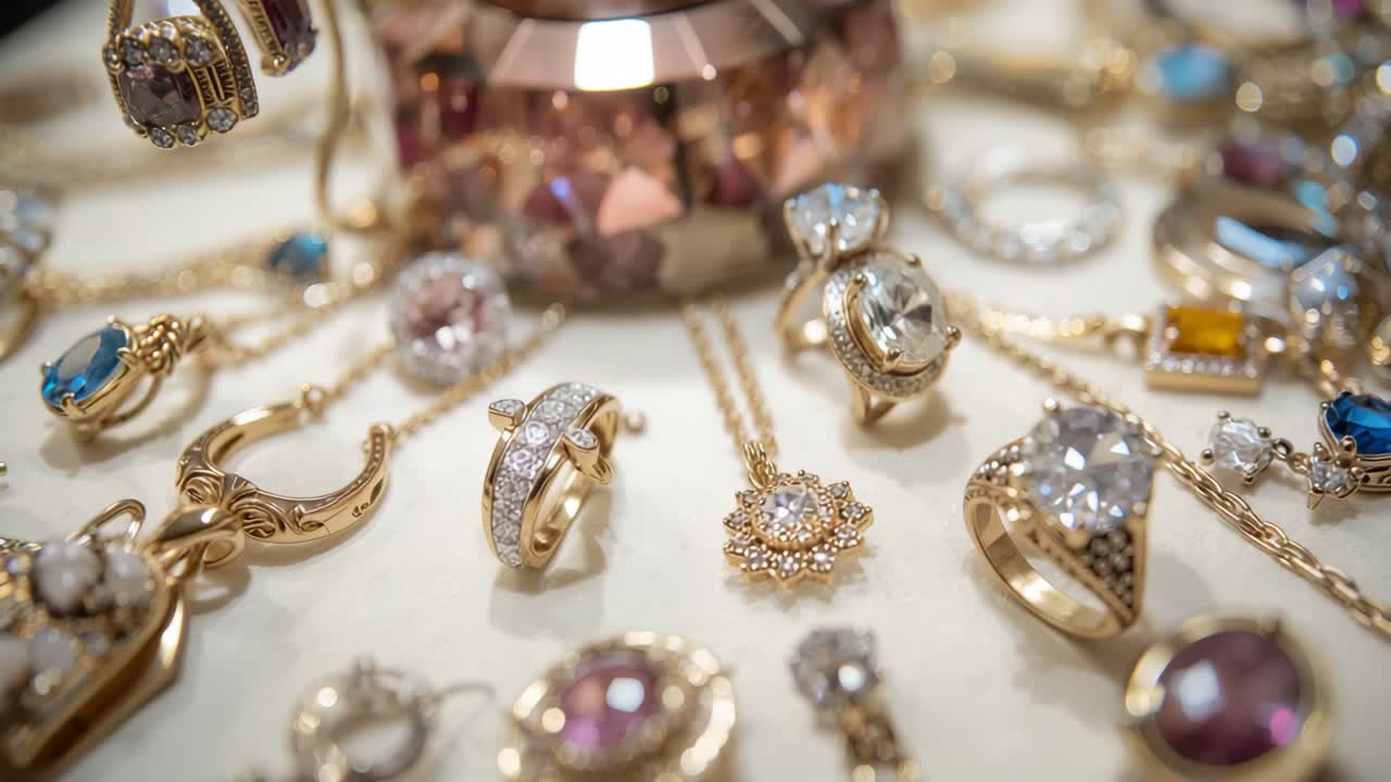 Luxurious Gold Jewelry Collection