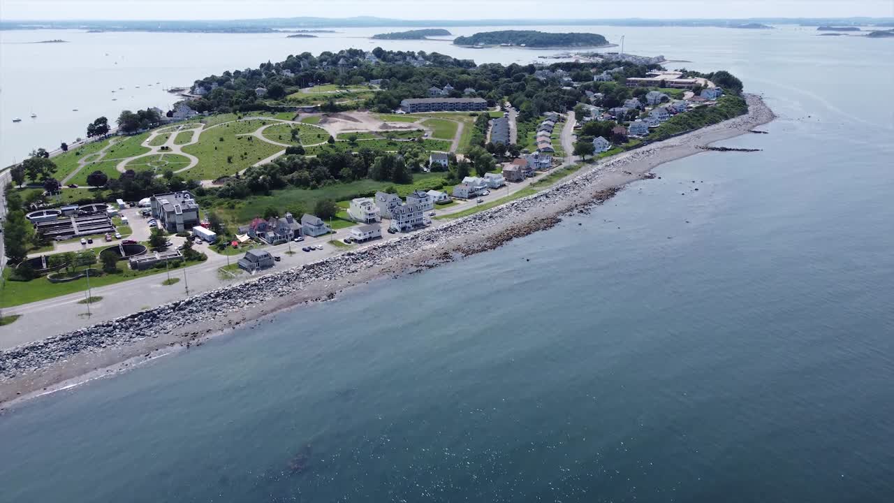 매사추세츠의 작은 해변 마을