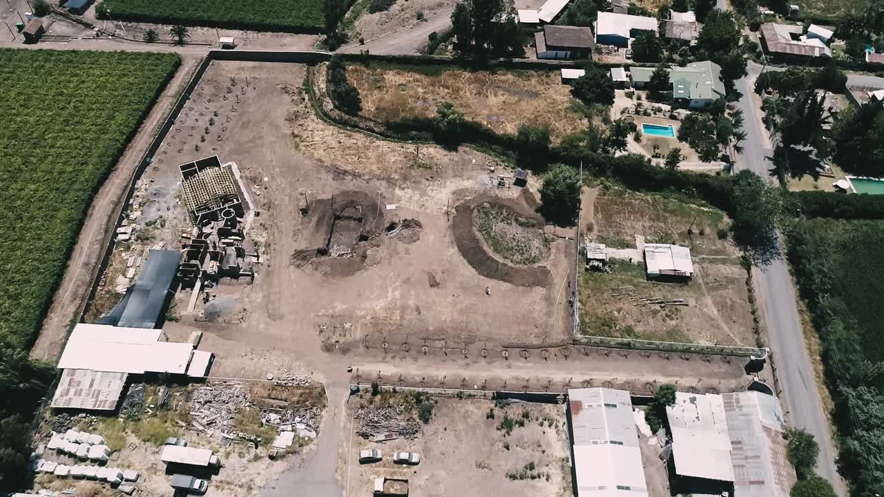 sobrevolando las fincas en chile