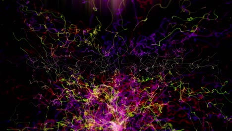 el bucle de vj abstracto