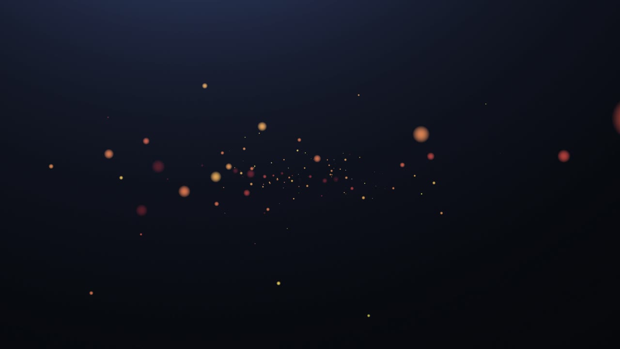 4k animated irregular ball particle for video overlay