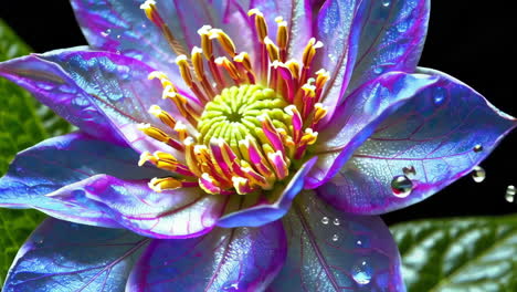 brote de flor y flor