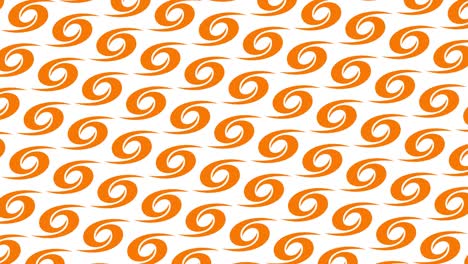 graphic pattern that quickly changes color as it rotates clockwise and then anticlockwise, creating a hypnotic and stroboscopic effect.
