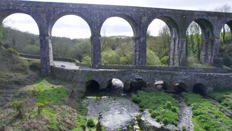 viaduct over ancient bridge babbling brook waterford greenway