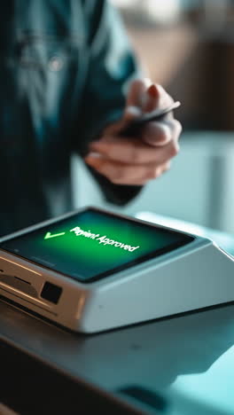 contactless card payment process