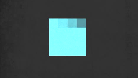 diseño de logotipo minimalista rectángulo azul y negro con i centrado