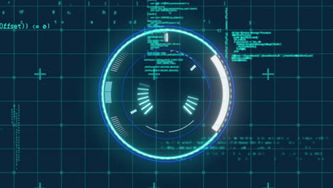 Animation-Der-Datenverarbeitung-Mit-Glowing-Scope-Scanning