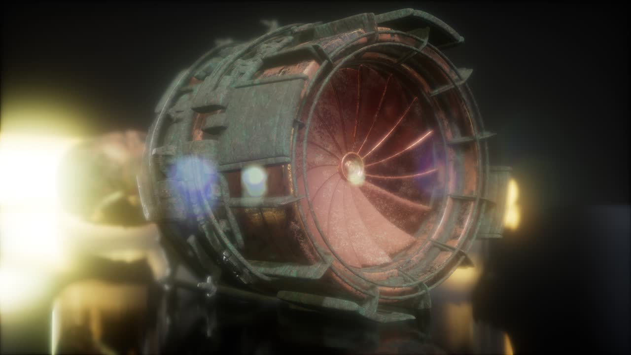 제트 엔진 터빈 부품