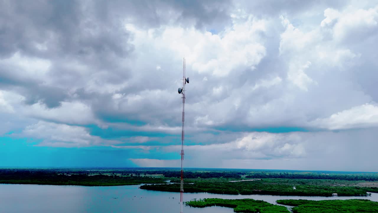 Udara, Menara Komunikasi Telekomunikasi, Infrastruktur Pedesaan Amazon