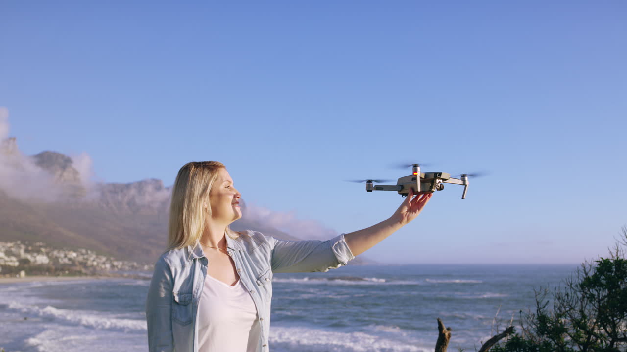 높이 날아다니는 드론 재미