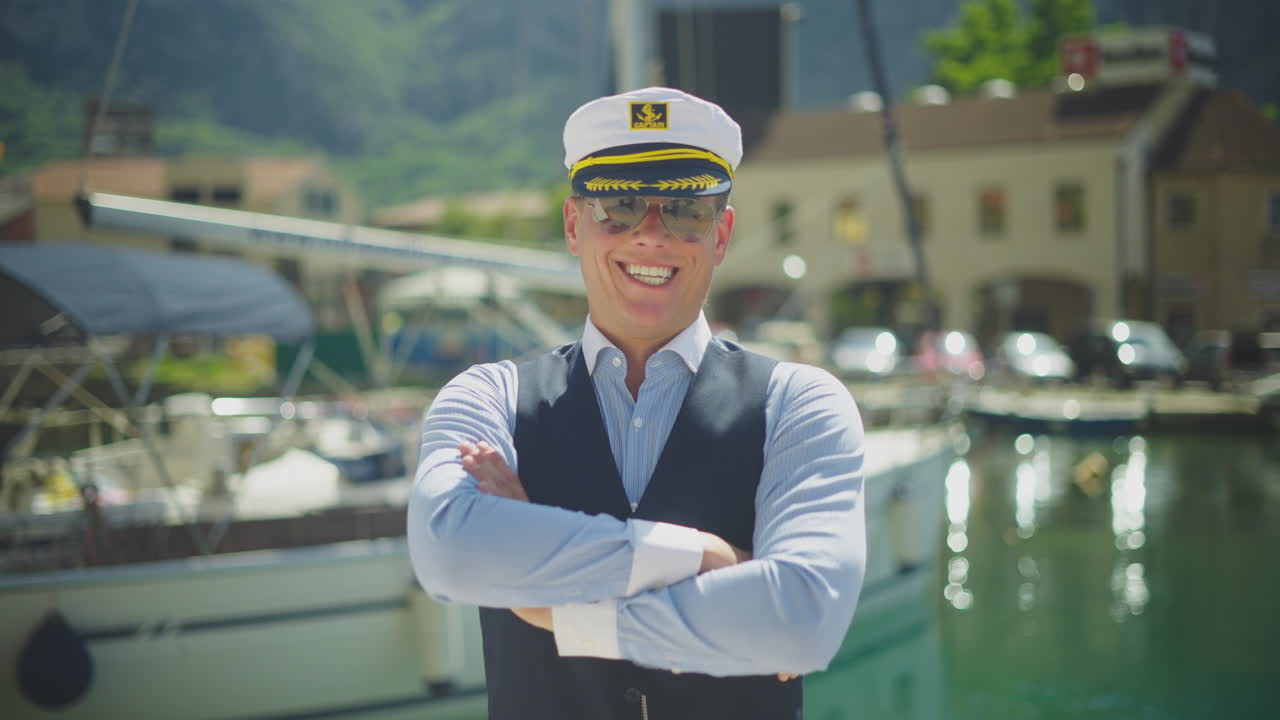Captain at the Harbor