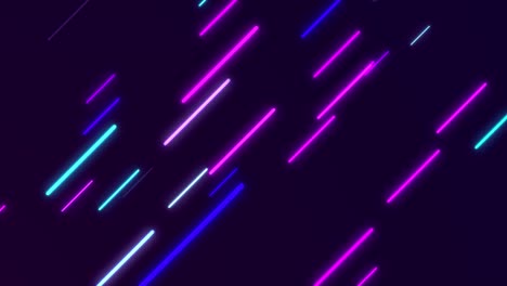 abstract blue, purple, pink lines loopable background footage - 4k colorful neon glowing lines background - glowing neon lights - 4k abstract minimal motion background - multicolored moving neon lines