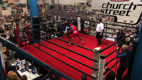 boxing match at church street boxing gym