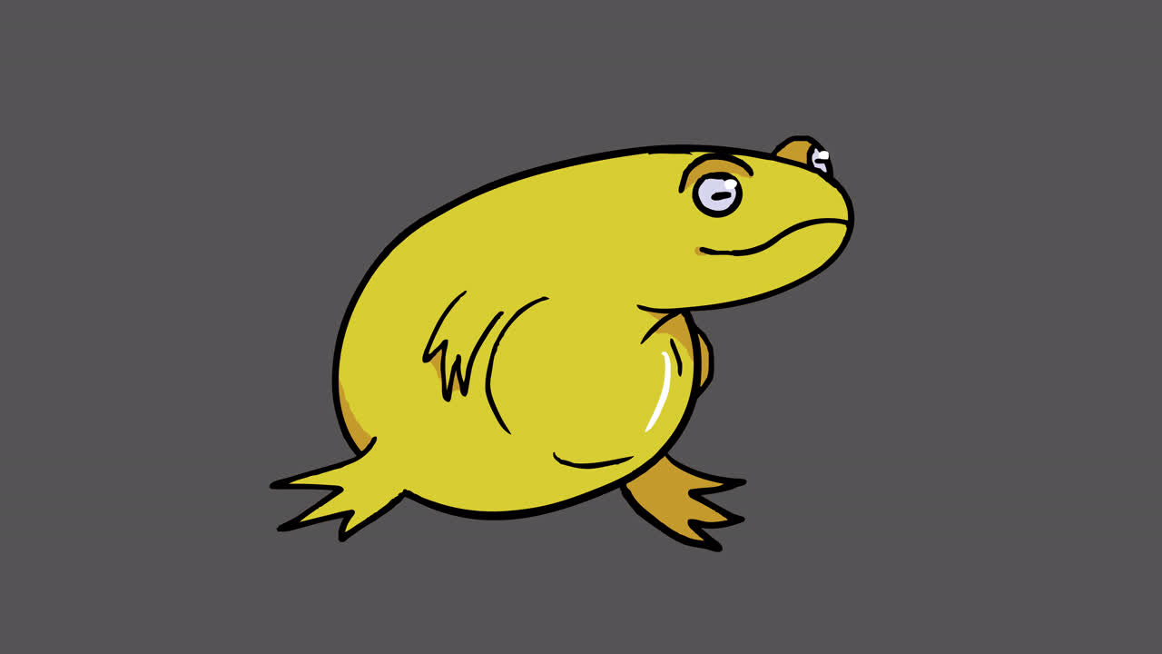 애니메이션 개구리 05