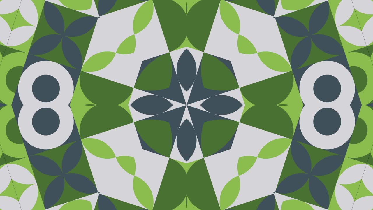 patrón dinámico multicolor abstracto. fondo gráfico en movimiento en un diseño plano. mosaico geométrico con azulejos animados