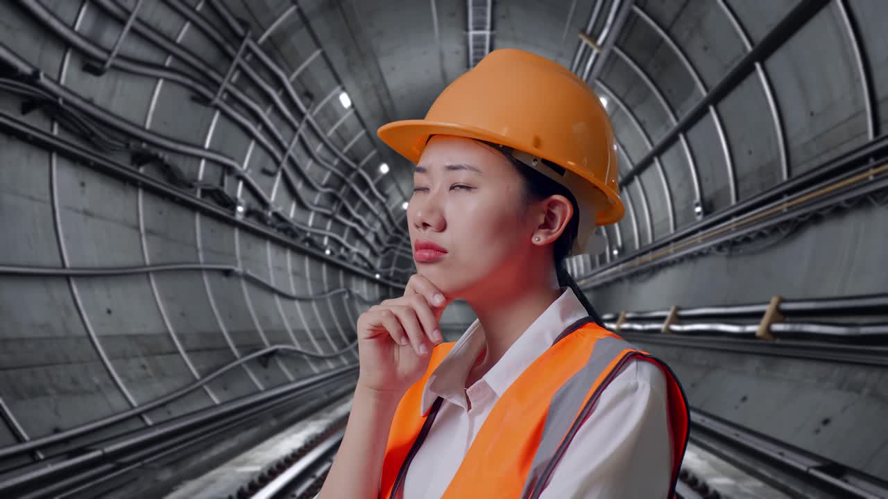Engineer in a Tunnel