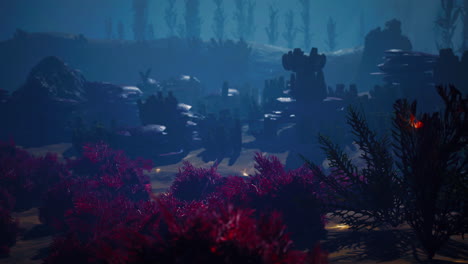 Beautifiul-underwater-panoramic-view-with-tropical-coral-reefs