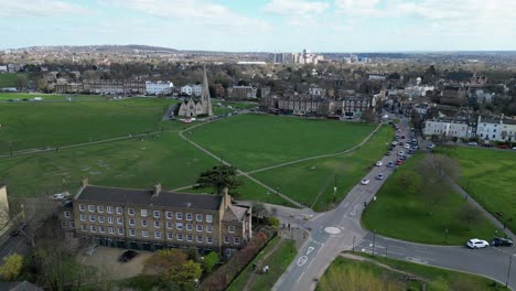 blackheath southeast london drone,aerial summers day