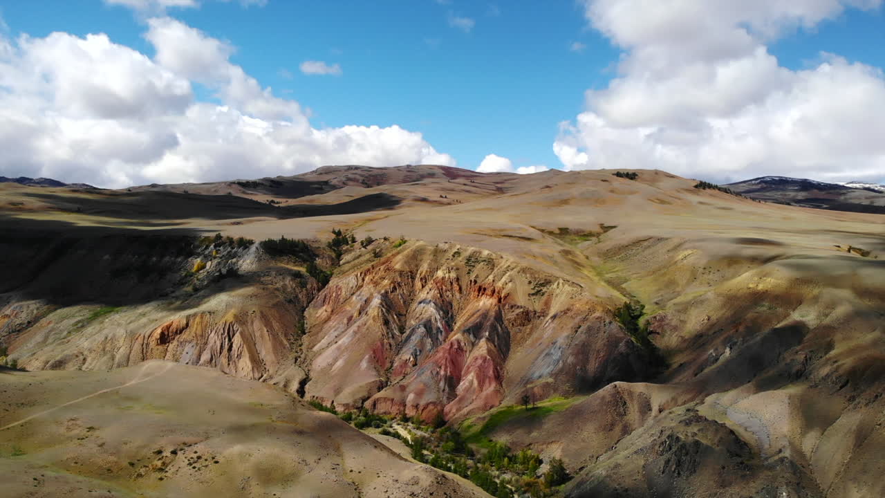 경치 좋은 산악 풍경