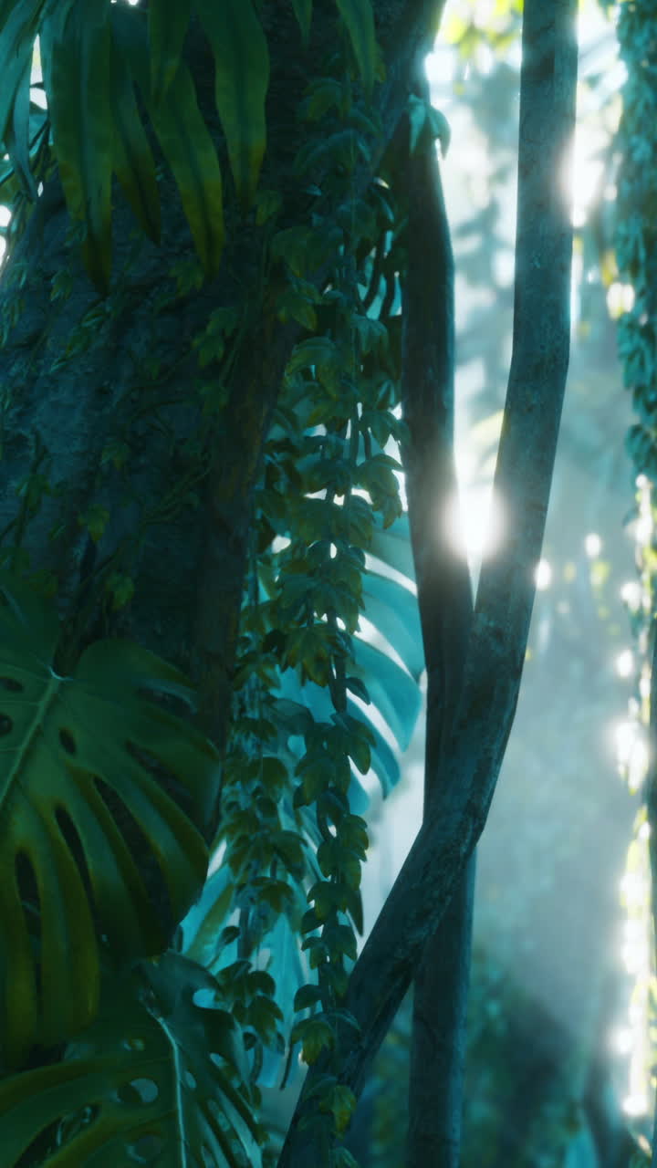 la exuberante jungla tropical