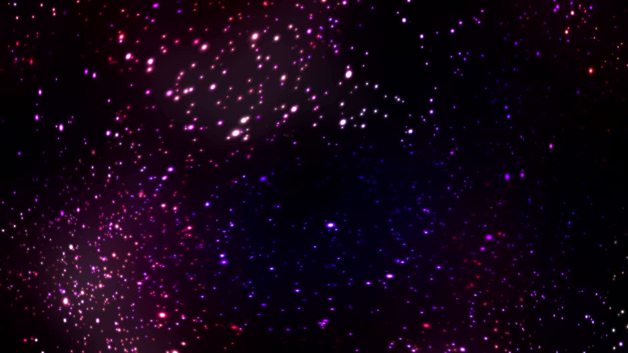 círculo de fondo de partículas brillantes de colores