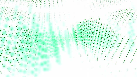 abstract green and white pattern