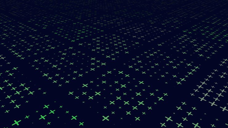 Green dot pattern versatile design element for websites and graphics