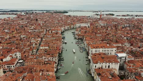 aerial view of venice, italy