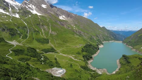 Stausee-Und-Talsperre-Kaprun