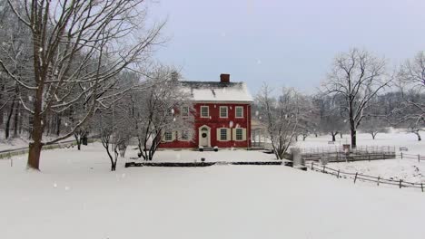 red brick home