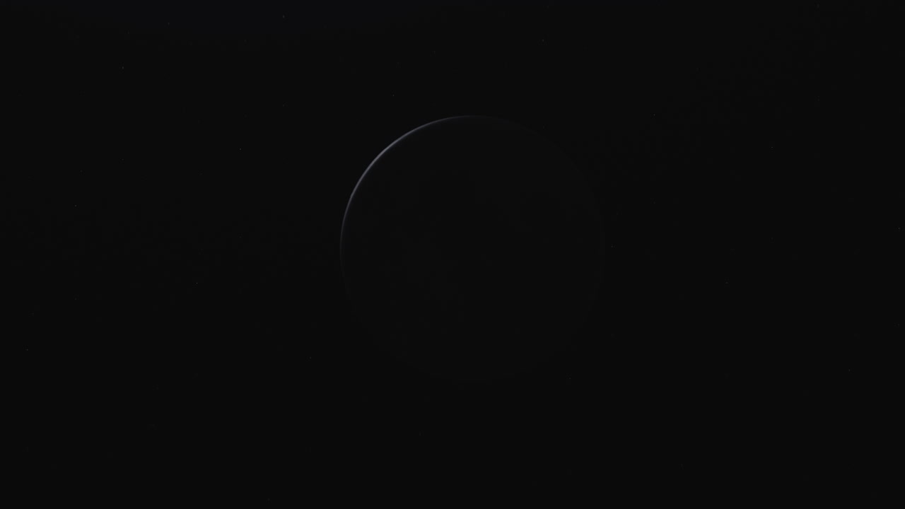 Moon vieved from Space