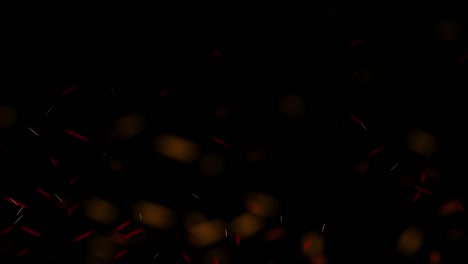fondo de efecto de llama de fuego